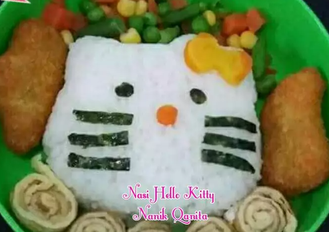 Nasi Bento Hello Kitty