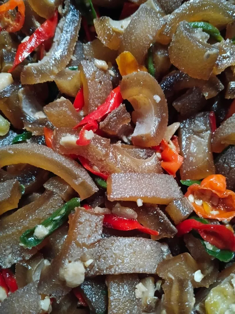 Resep Kikil Oseng Mercon