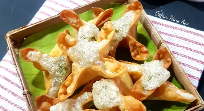Resep Pangsit Goreng Isi Aci