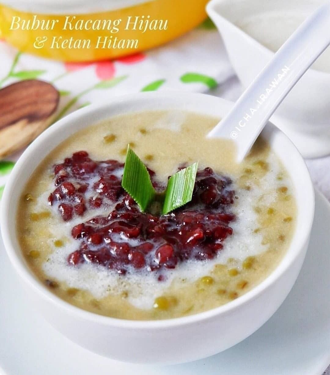 Resep Bubur Kacang Hijau Ketan Hitam