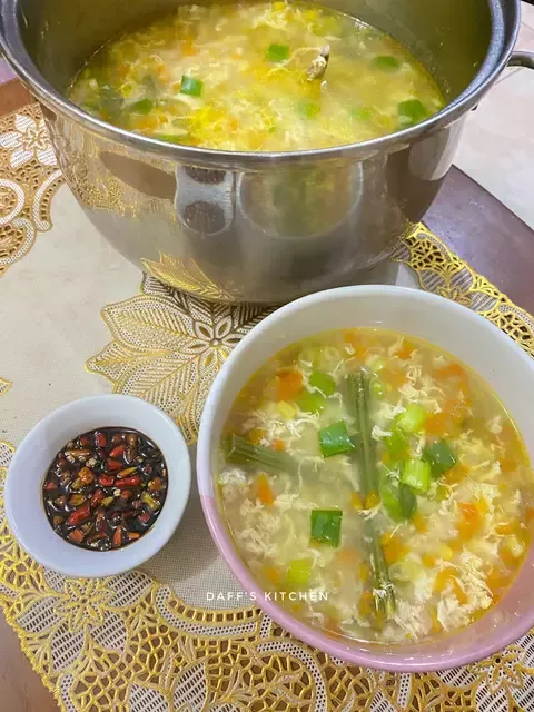 Resep Sup Asparagus Ayam Jagung