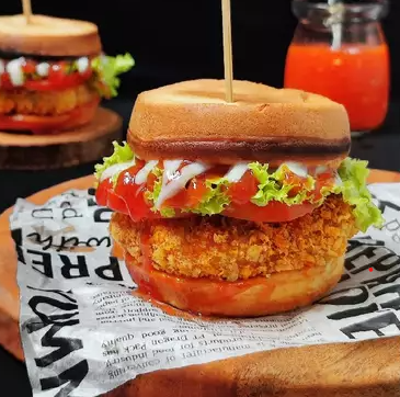 Resep Burger Tempe Pancake