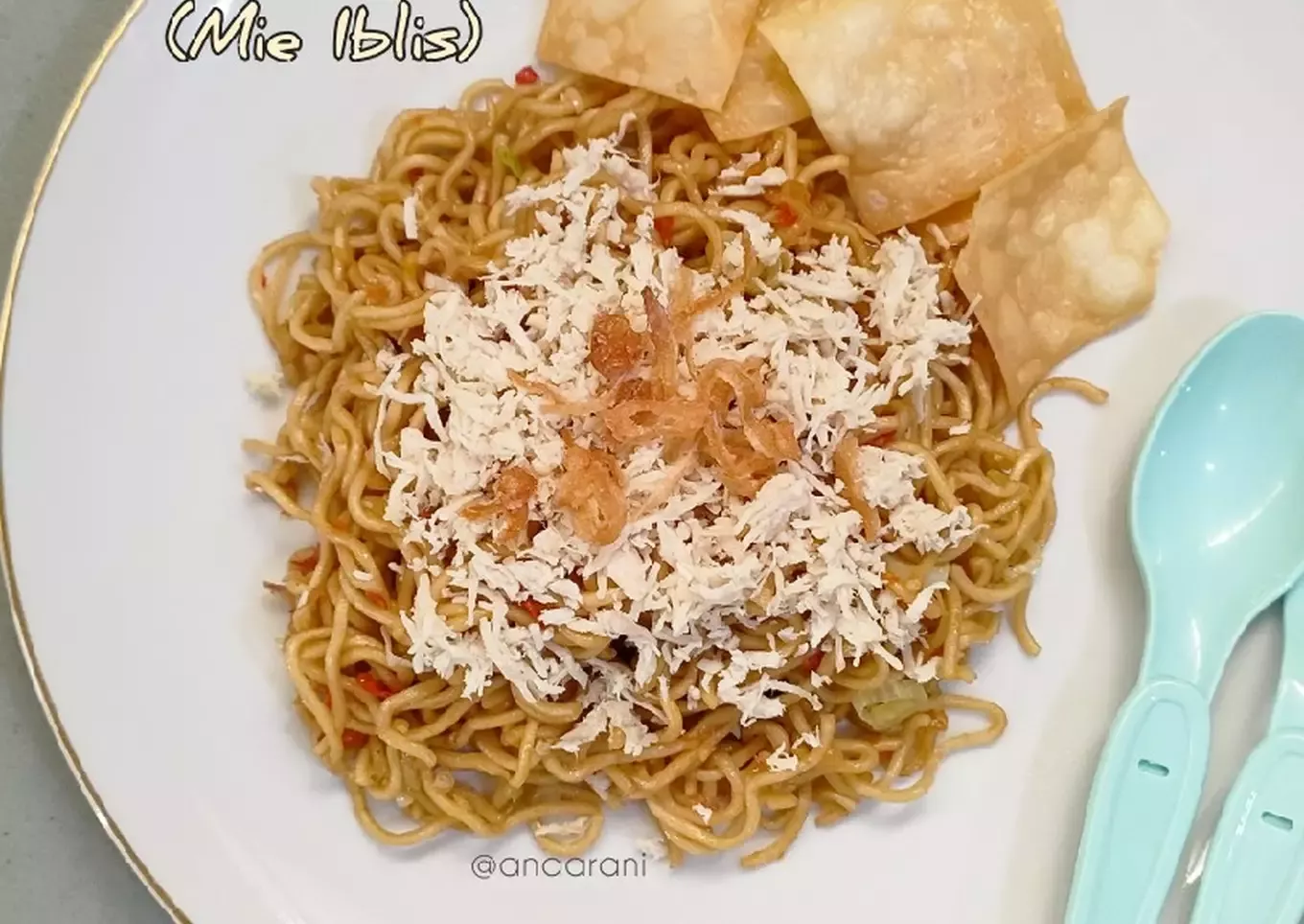 Resep Mie Gacoan Iblis