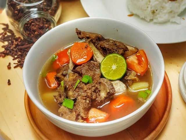 Resep Sup Tulang Sapi Iga Bening