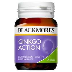 Blackmores Ginkgo Action 40 Tablets