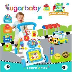 Sugar Baby Mini Car Push Walker Tommie - Light Blue