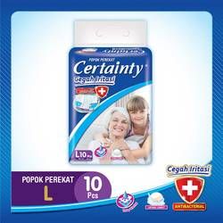 Certainty Popok Perekat Dewasa L10