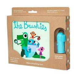 Brushies Book and Finger Puppet Tooth Brush - Blue