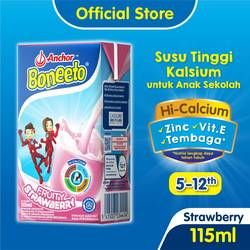 Anchor Boneeto UHT Fruity Strawberry 115ml - Susu Pertumbuhan Anak