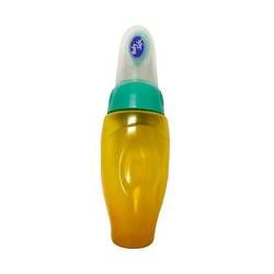 Baby Safe Bottle Spoon Soft Squeeze Baby Safe - Tutup Orange
