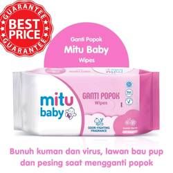 Mitu Tisu Basah Mitu Baby Wipes 50 Sheets Beli 1 Gratis 1 - Sweet Rose