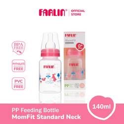 Farlin MomFit PP Standard Neck Feeding Bottle 140 ml - Merah