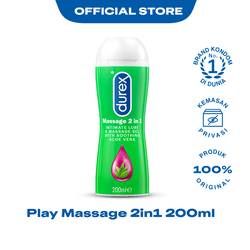 Durex Play Massage 2in1 200mL Pelumas Bahan Dasar Ekstrak Aloe Vera