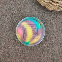 Bebemoise Dough Homemade Scented in Jar Rainbow