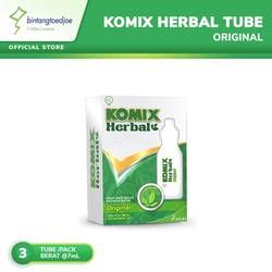 Komix Herbal Original Tube Pack (4 Tube)