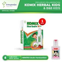 Komix Herbal Kid FREE Eskulin Handsanitizer