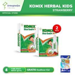 Komix Herbal Anak 2 Box FREE Kobayashi Koolfever Kid