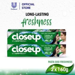 Close Up Pasta Gigi Gel Green Gaga 160G Twin Pack