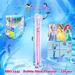 Pink Bubble Stick Princess Putri Tongkat Gelembung Busa Sabun Mainan Anak MERMAID BRO1343
