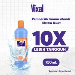 Vixal Pembersih Porselen Kamar Mandi Ekstra Kuat 780Ml - 1 Karton
