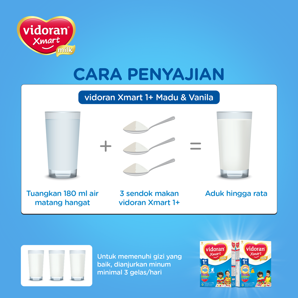 Vidoran Xmart 1+ Vanilla 700gr - 3