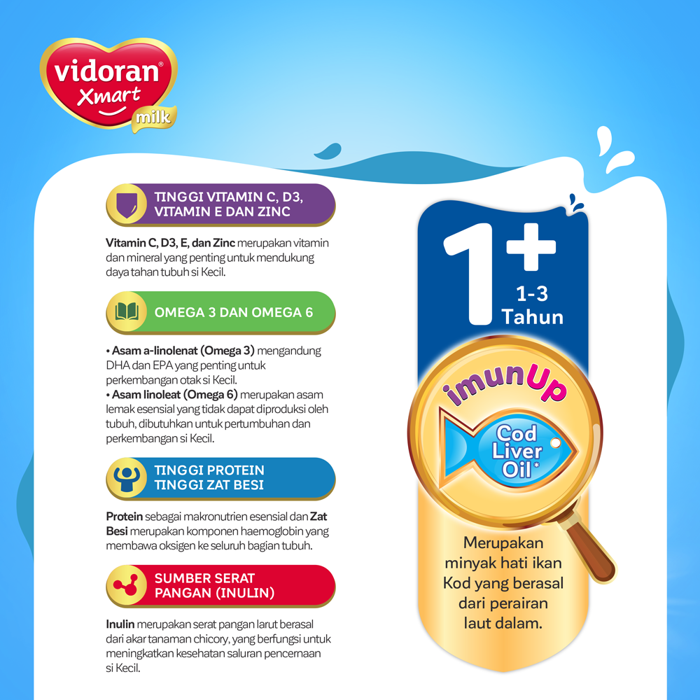 Vidoran Xmart 1+ Vanilla 700gr - 4