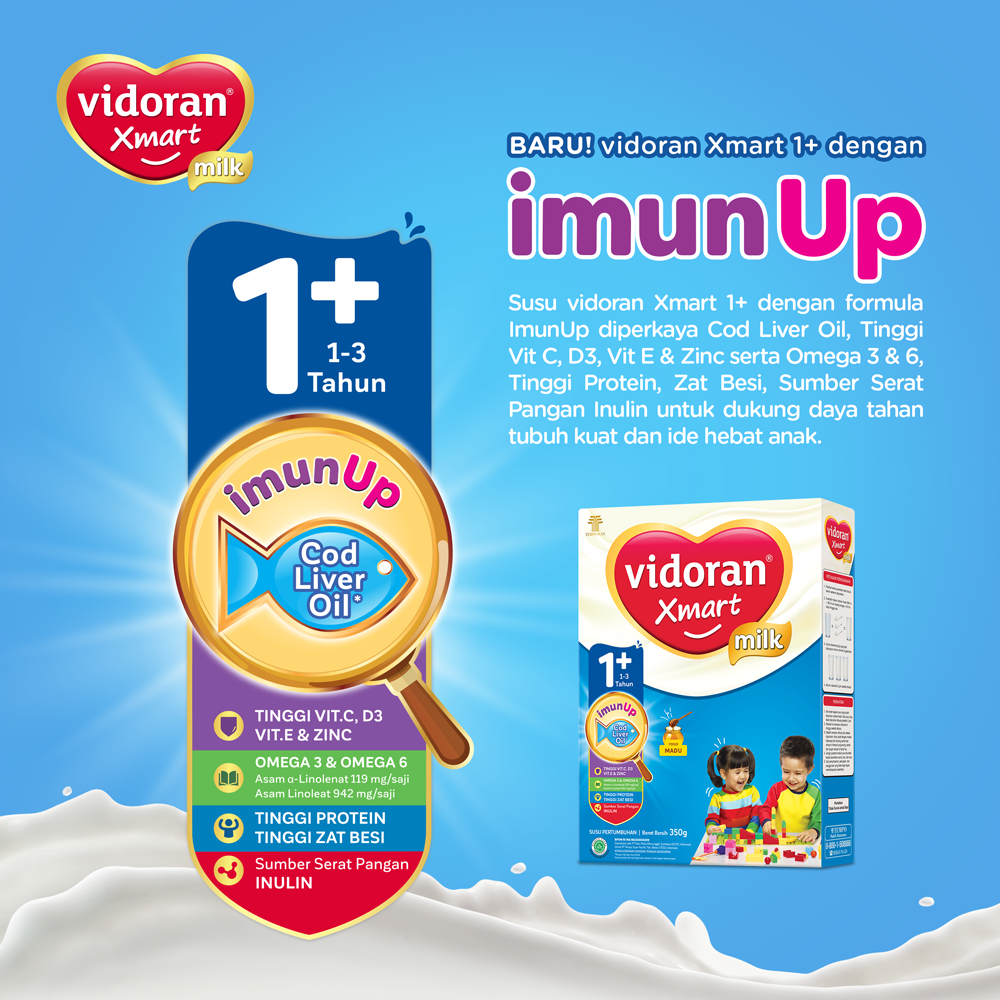 Vidoran Xmart 1+ Vanilla 700gr - 6