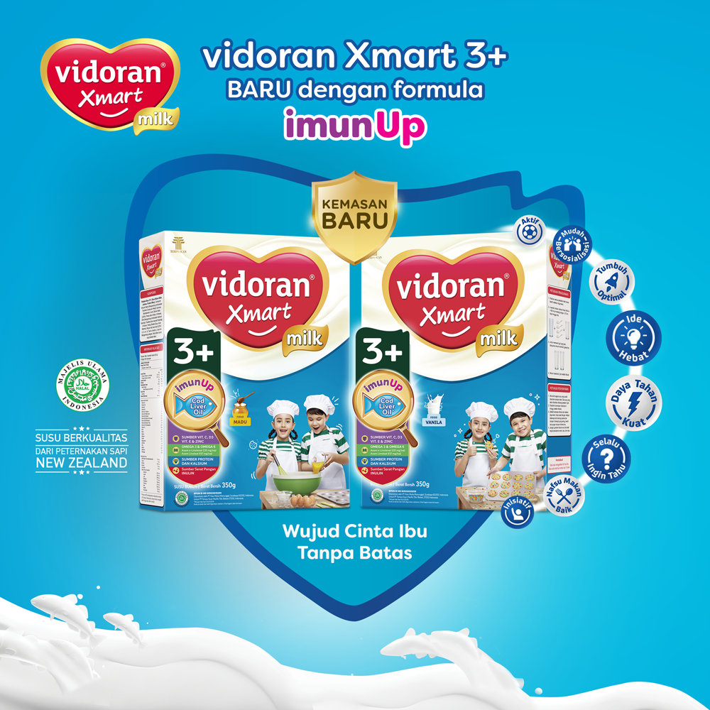 Vidoran Xmart 3+ Madu 700gr - 2
