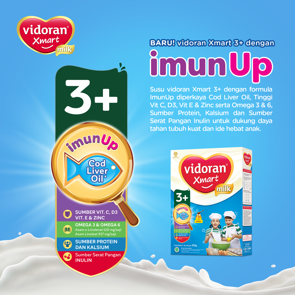 Vidoran Xmart 3+ Madu 700gr - 6