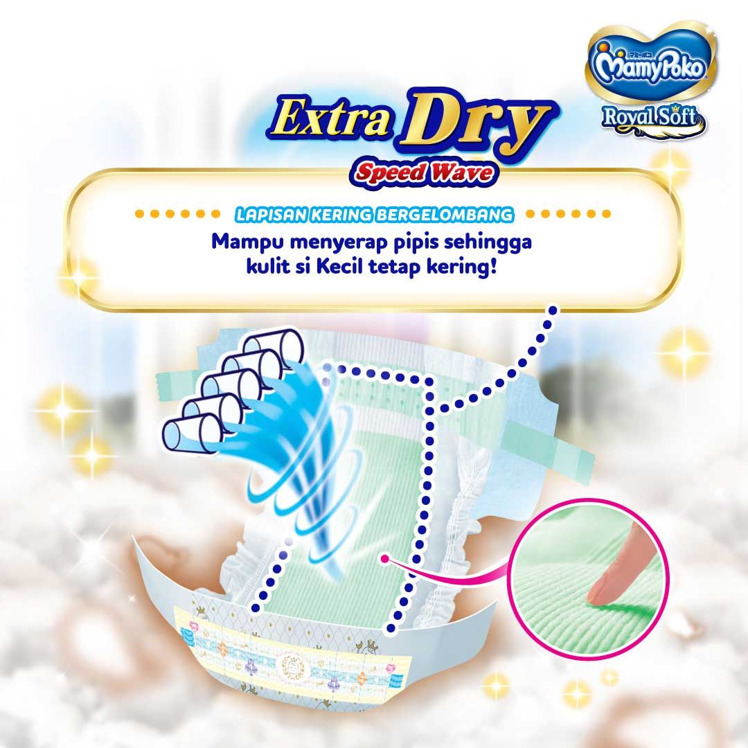 MamyPoko Tape Royal Soft XL 34 - 3