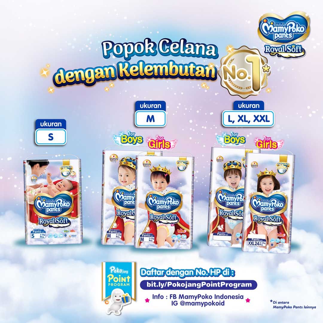 MamyPoko Pants Royal Soft L 52 Girls - 5