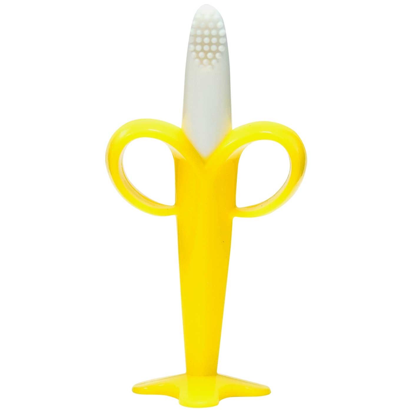 Pumpee Stand Baby Banana with Case Teether - 1