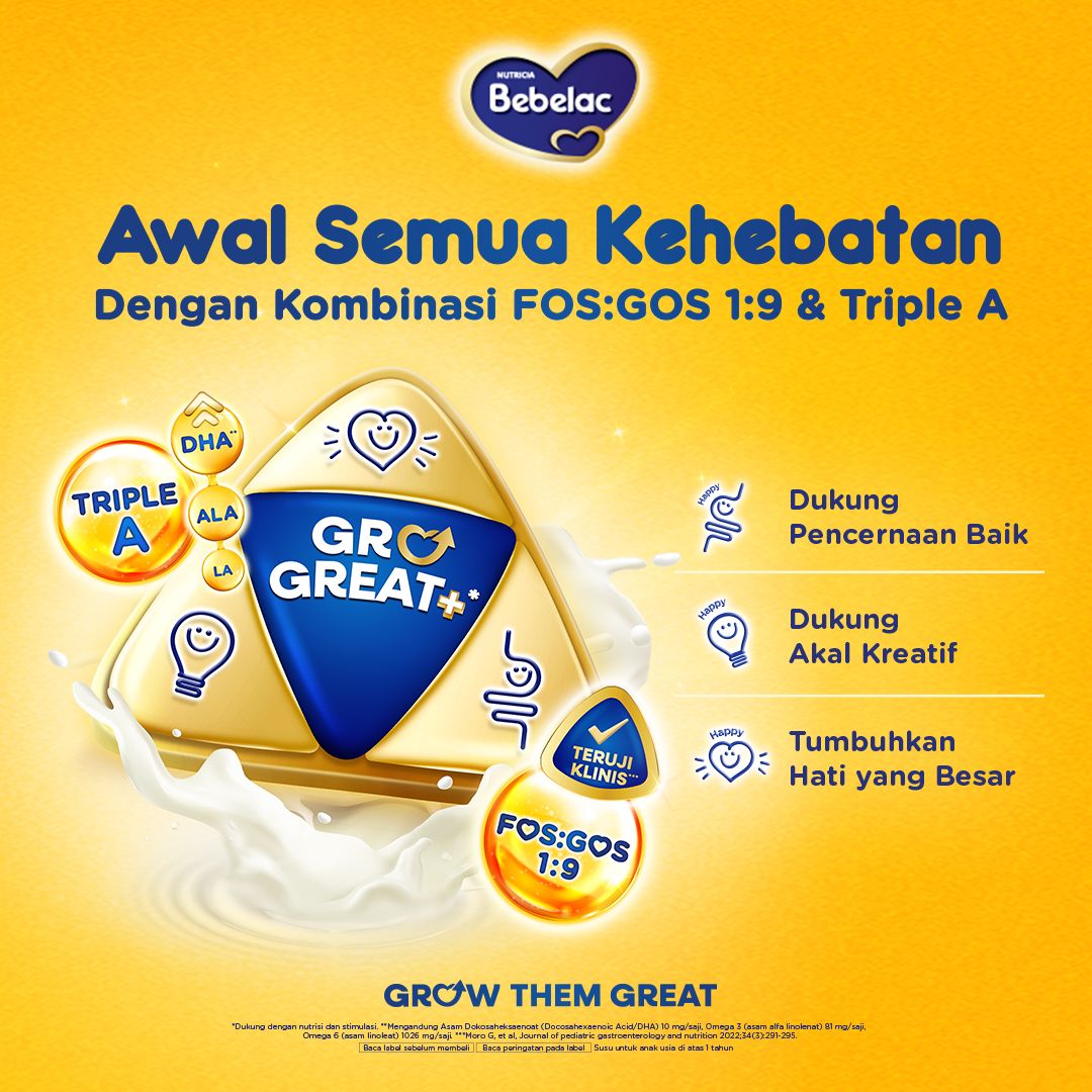Bebelac 3 Madu Susu Pertumbuhan Bubuk 400 GR - 2
