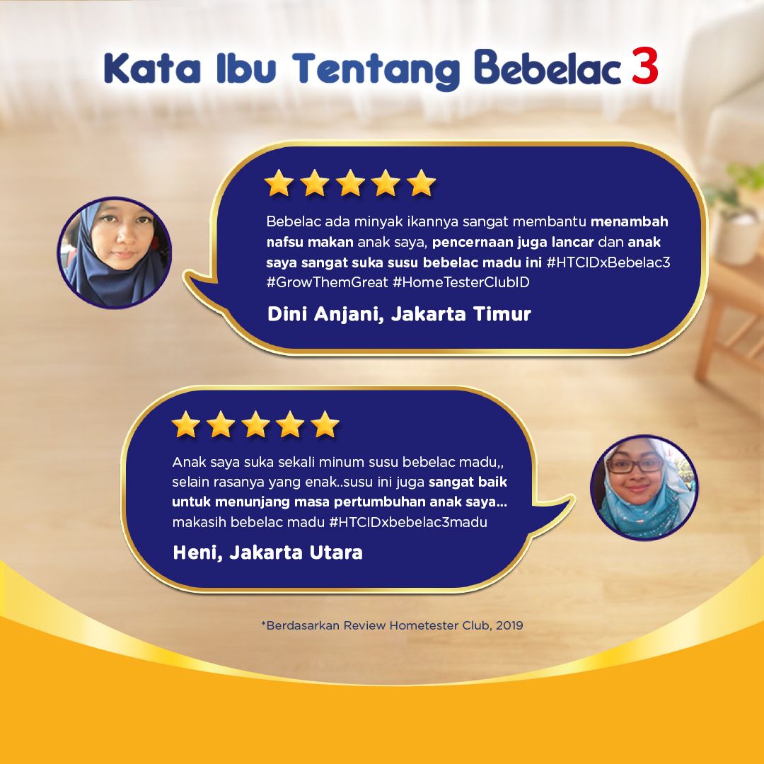 Bebelac 3 Madu Susu Pertumbuhan Bubuk 400 GR - 5