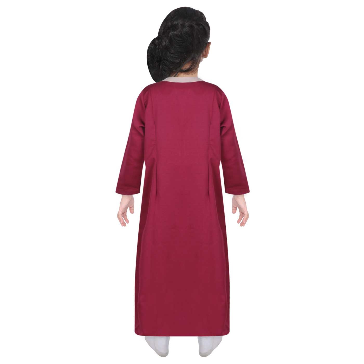 Babyhelu Khalifah Kids Gamis-Red-24 - 2