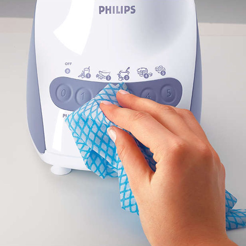 Philips Blender Gelas Plastik 2L - Biru - HR2115/30 - 3