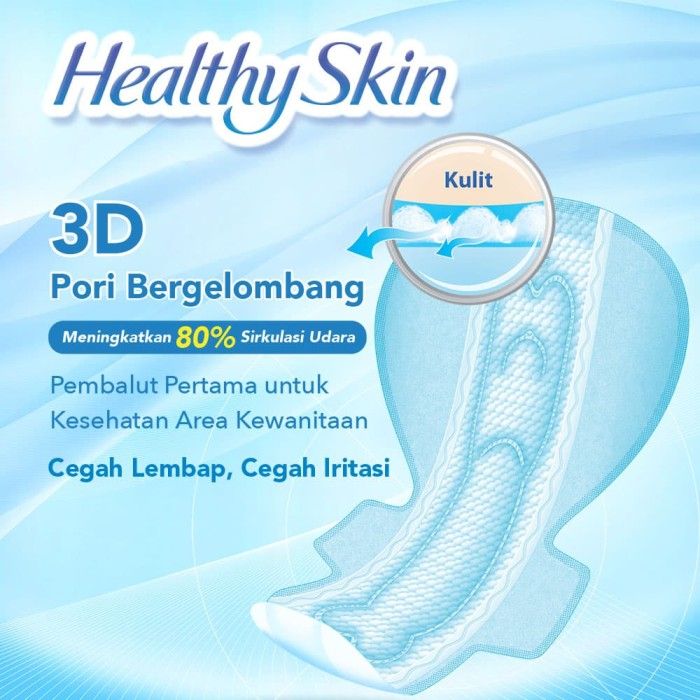 Laurier Healthy Skin Night 35cm 6's - 4