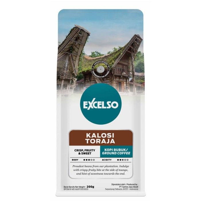 EXCELSO Kalosi Toraja - Bubuk Kopi 200 gr - 2