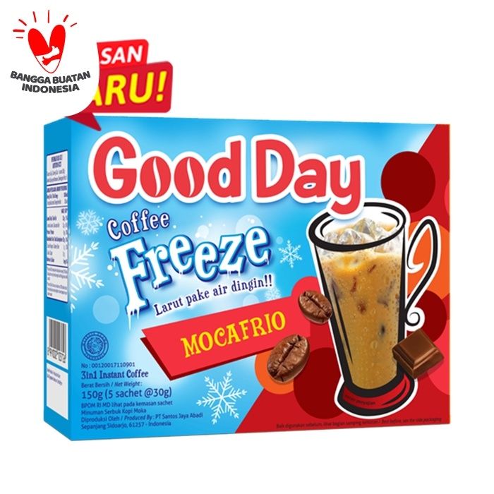 Good Day Coffe Freeze Mocafrio Box (5x30g) - 2