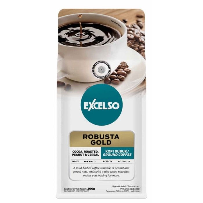 EXCELSO Robusta Gold - Bubuk Kopi 200 gr - 2