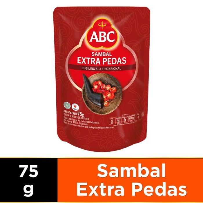 ABC Sambal Extra Pedas 75 g - 1