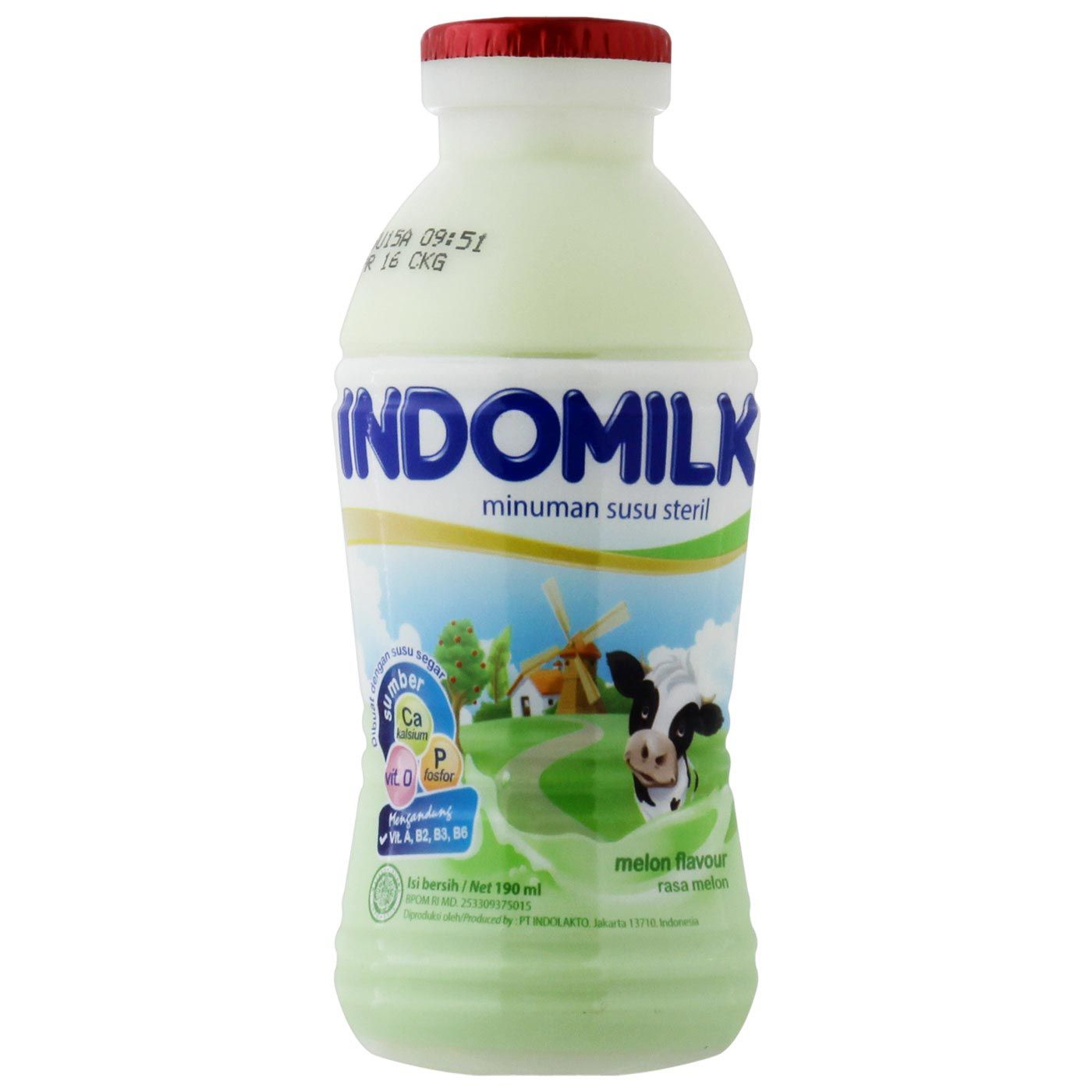 Indomilk Susu Melon Btl 190mL - 1