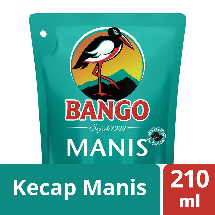 Bango Kecap Manis Pch 210mL - 1