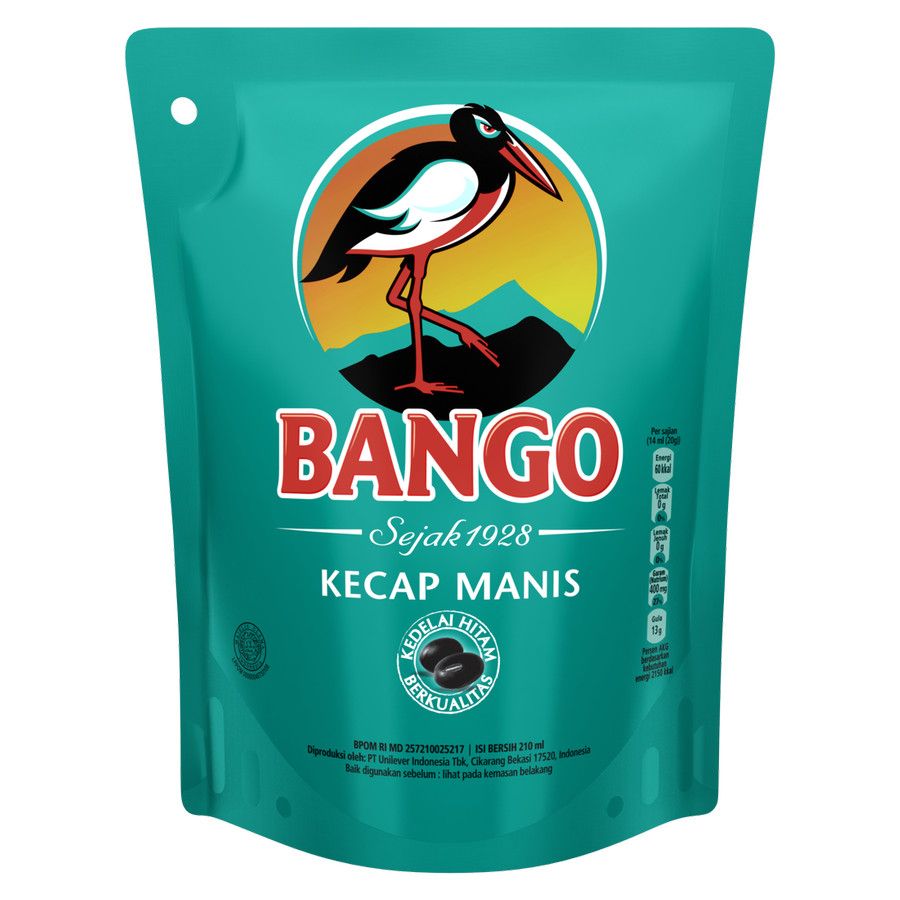 Bango Kecap Manis Pch 210mL - 2