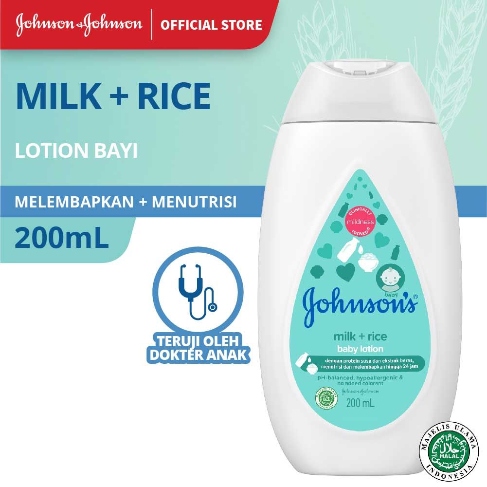 Rice Lotion Johnson And Johnson Milk And Rice Cream Milk And