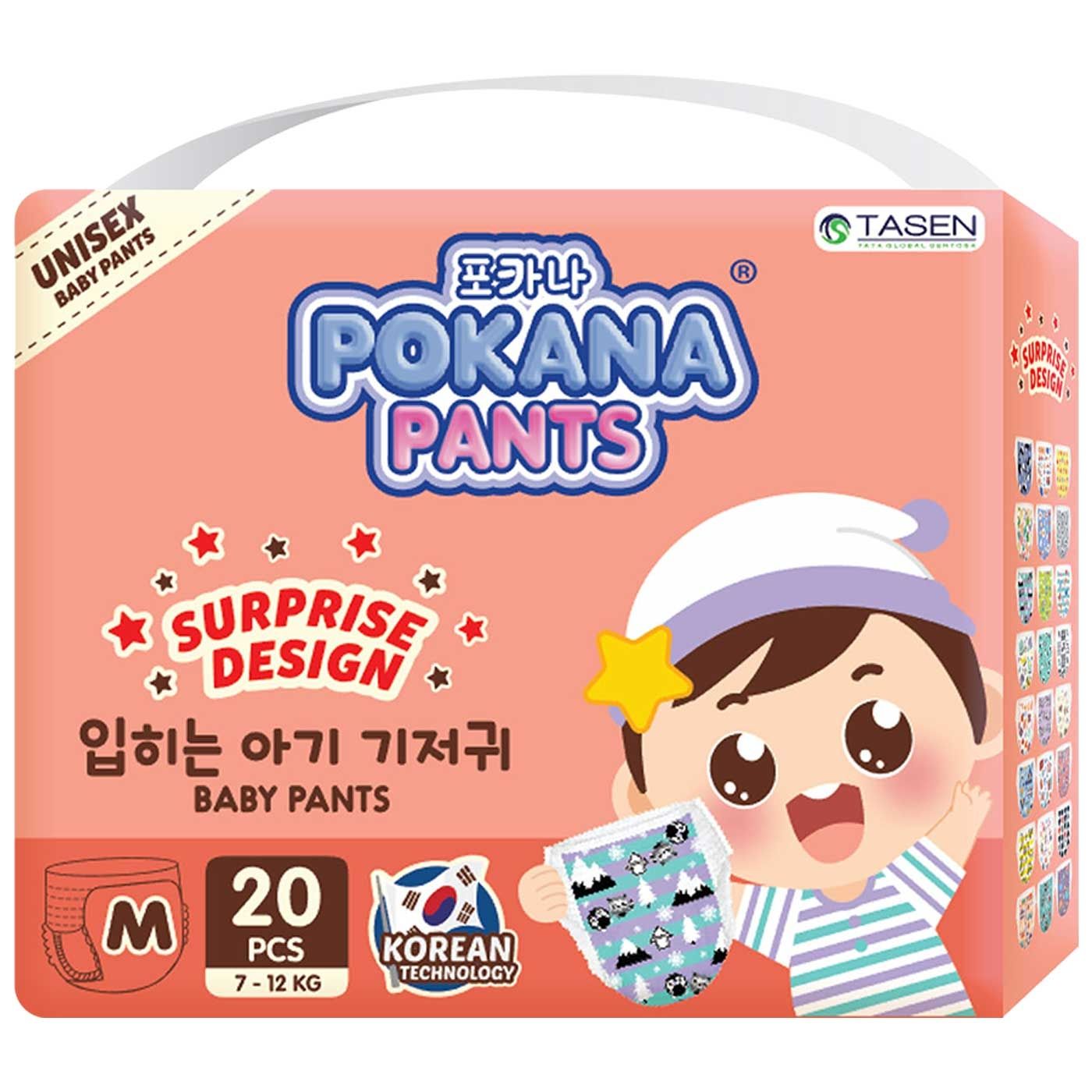 Pokana Baby Diapers Pants Regular M 20 - 1