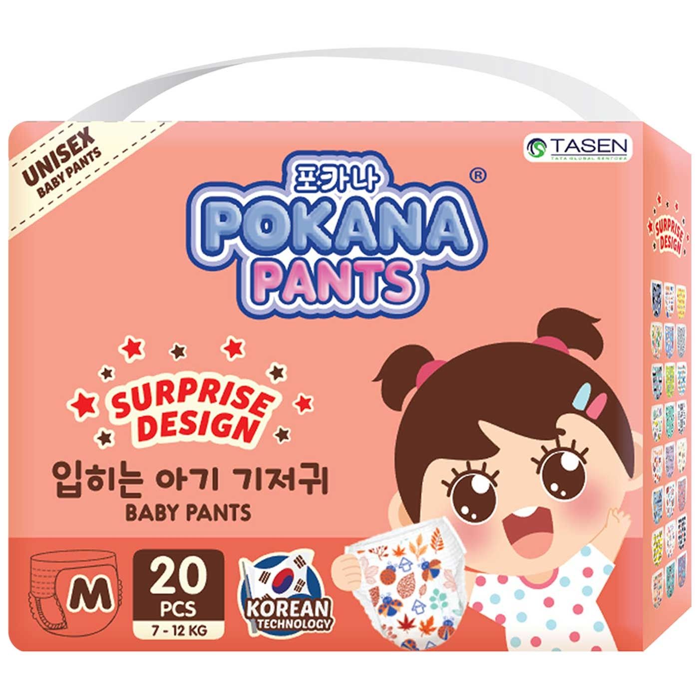 Pokana Baby Diapers Pants Regular M 20 - 2