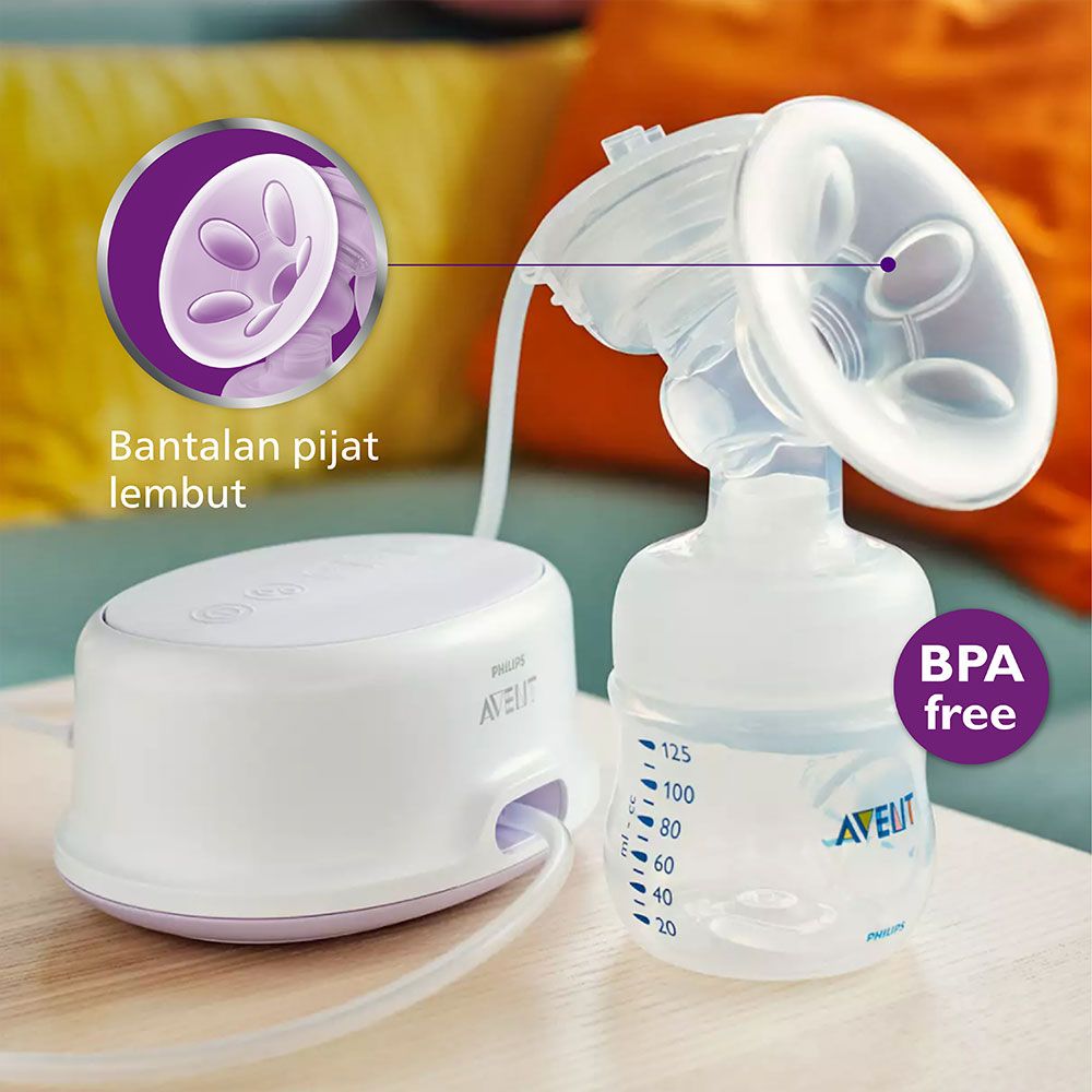 Philips Avent Single Electric Breast Pump SCF332/31 Pompa ASI - 4