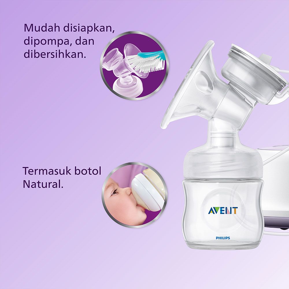Philips Avent Single Electric Breast Pump SCF332/31 Pompa ASI - 5