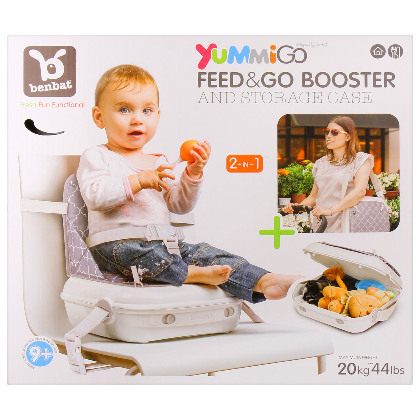 Promo Benbat YummiGo Booster Aegean Chevron (Box Package) - 6